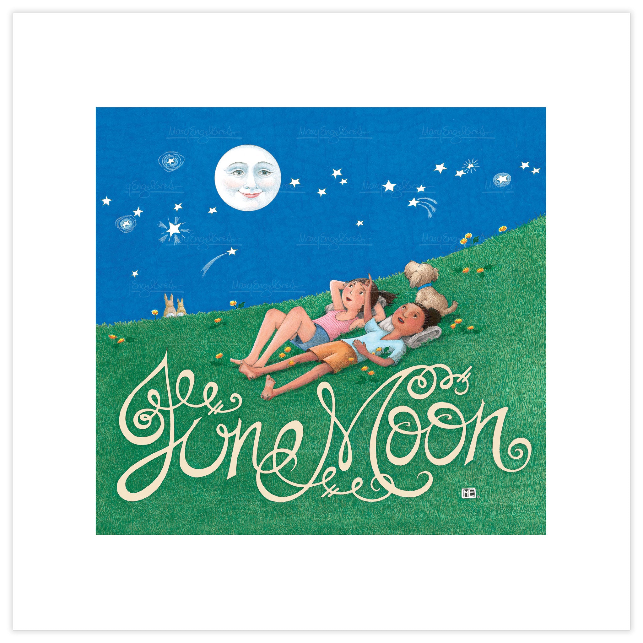 June Moon Fine Art Print