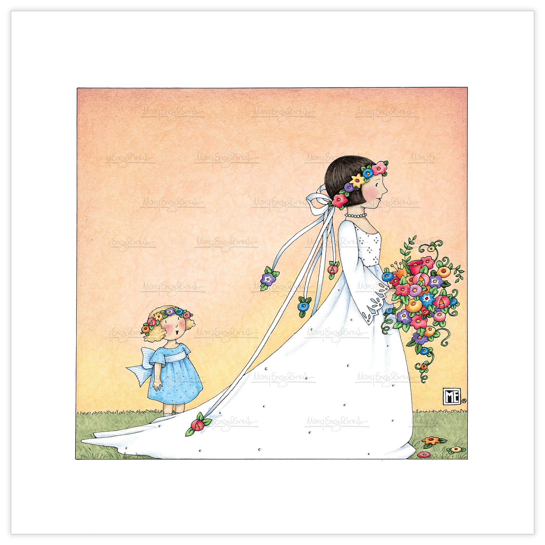 June Wedding Fine Art Print