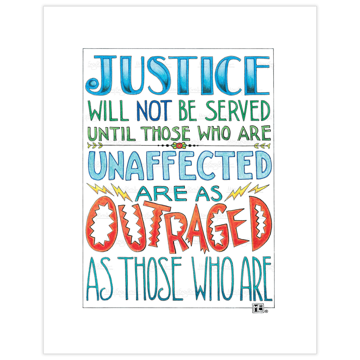 Justice Fine Art Print