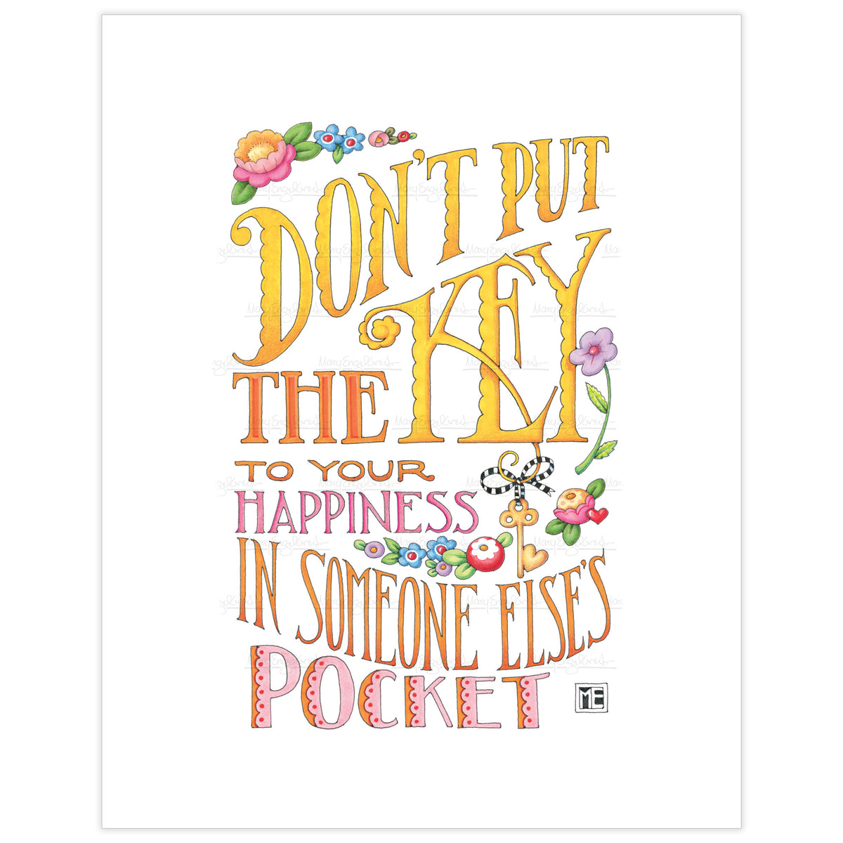 Key to Happiness Fine Art Print