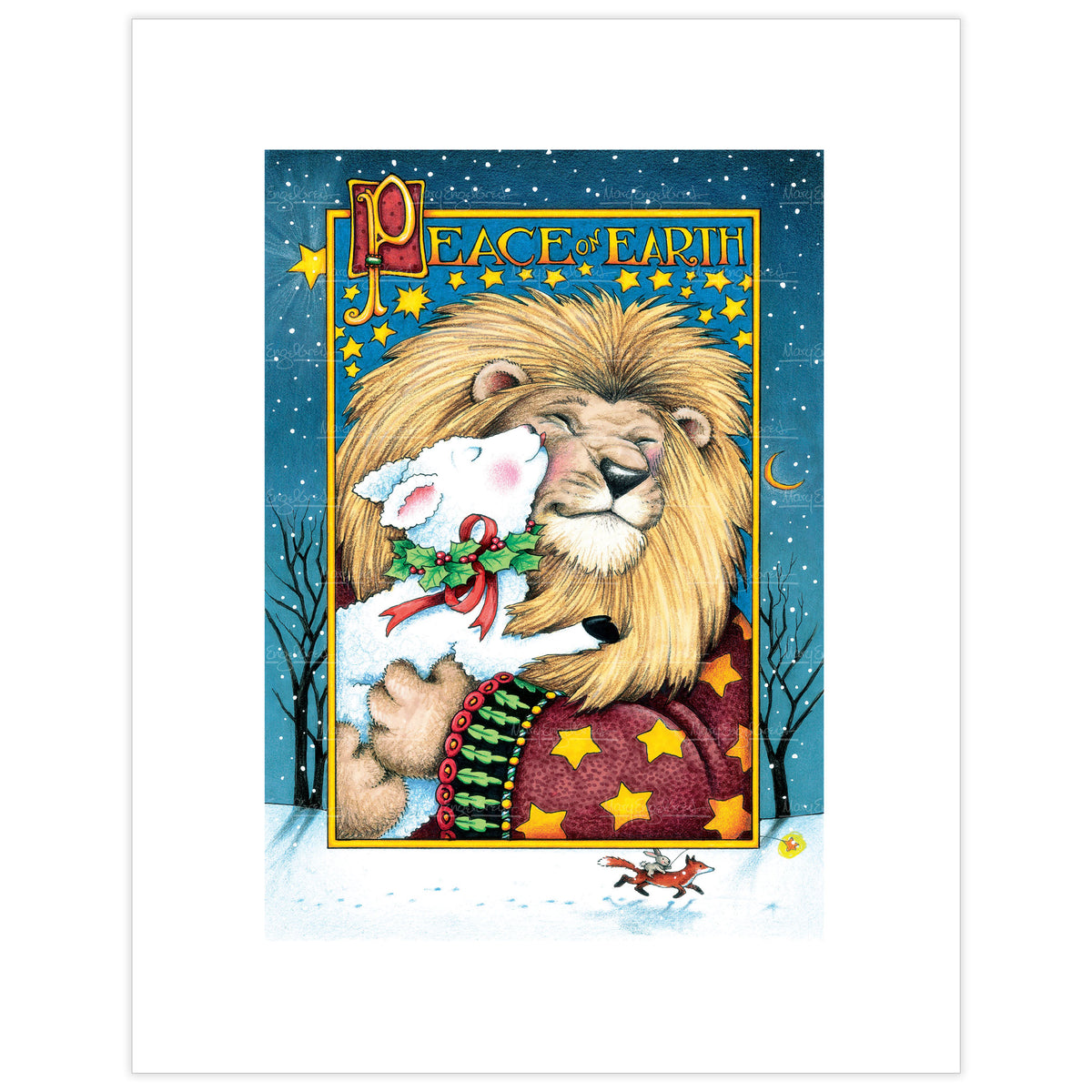 Lion and Lamb Fine Art Print