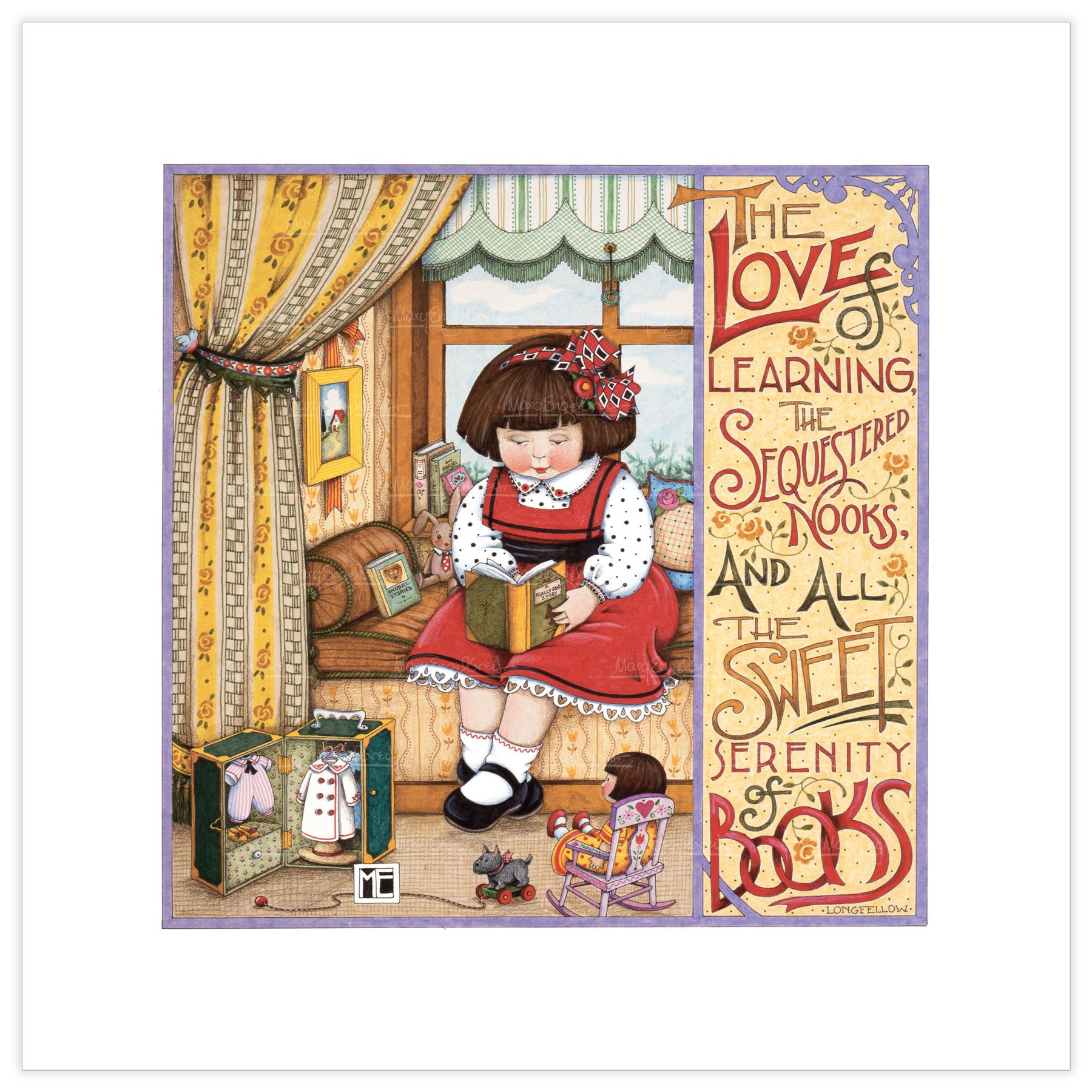 Love of Learning Fine Art Print