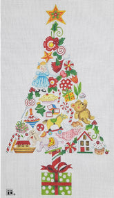 Needlepoint Canvas: Great Things Tree