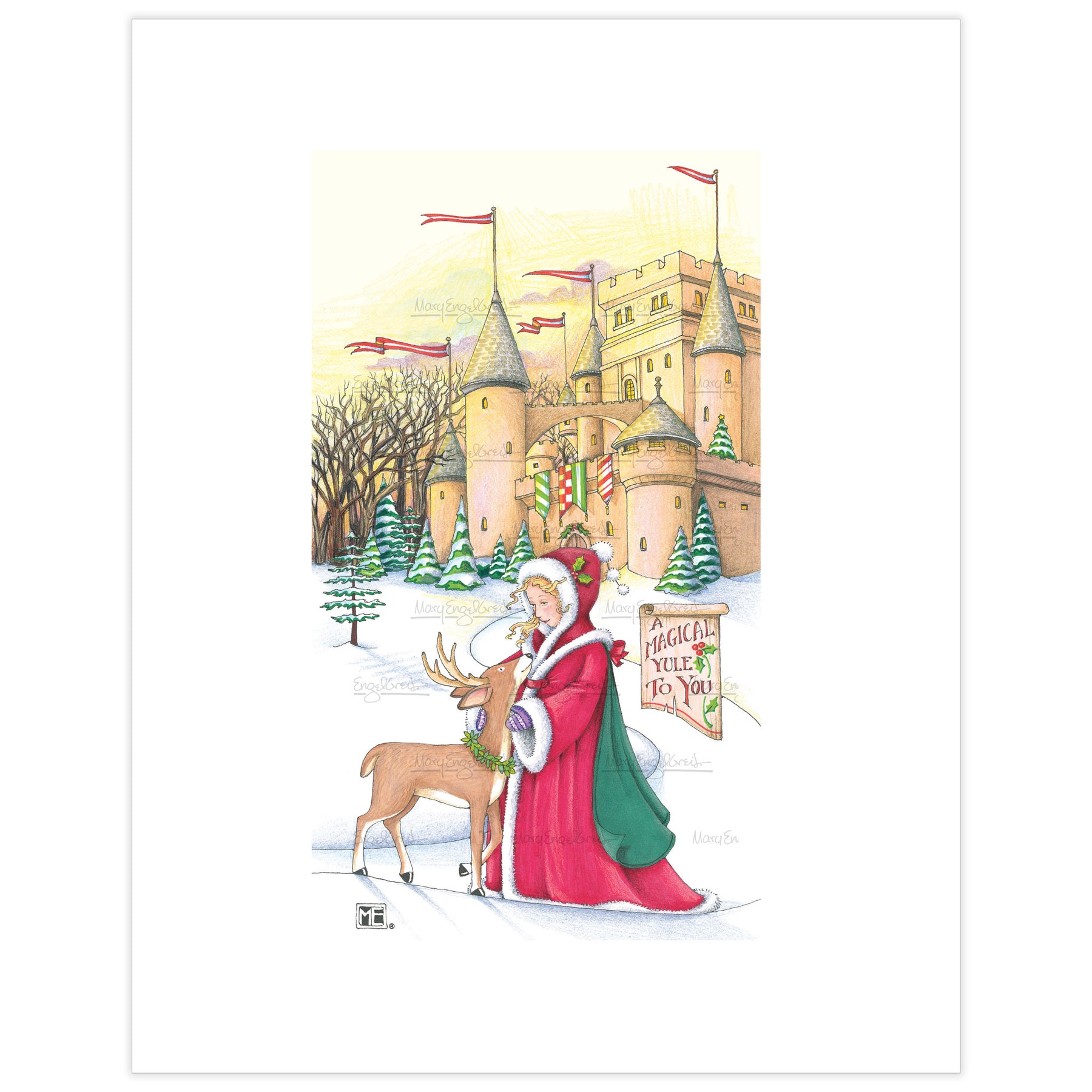 Magical Yule Fine Art Print