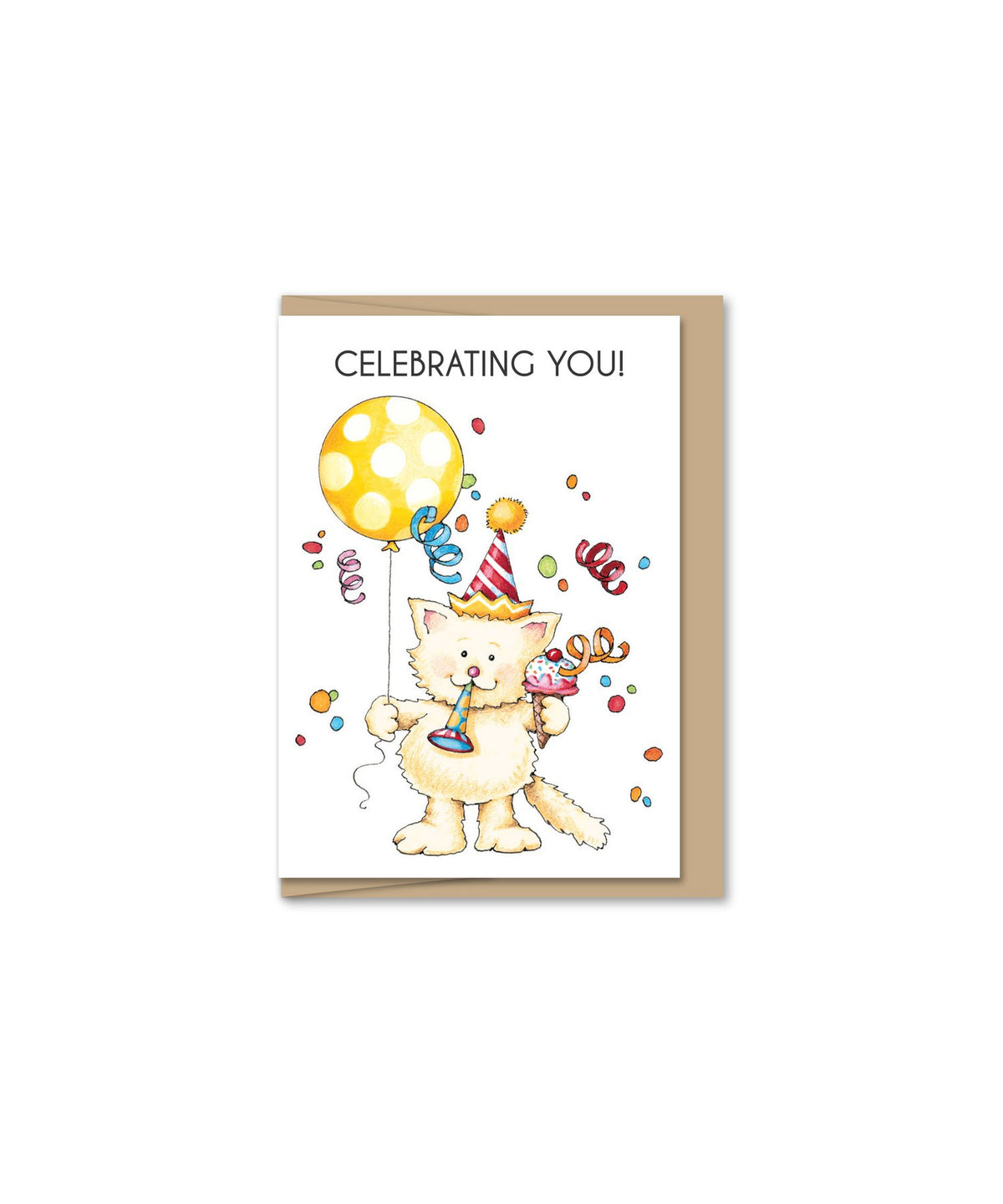 Party Kitty Mini Card