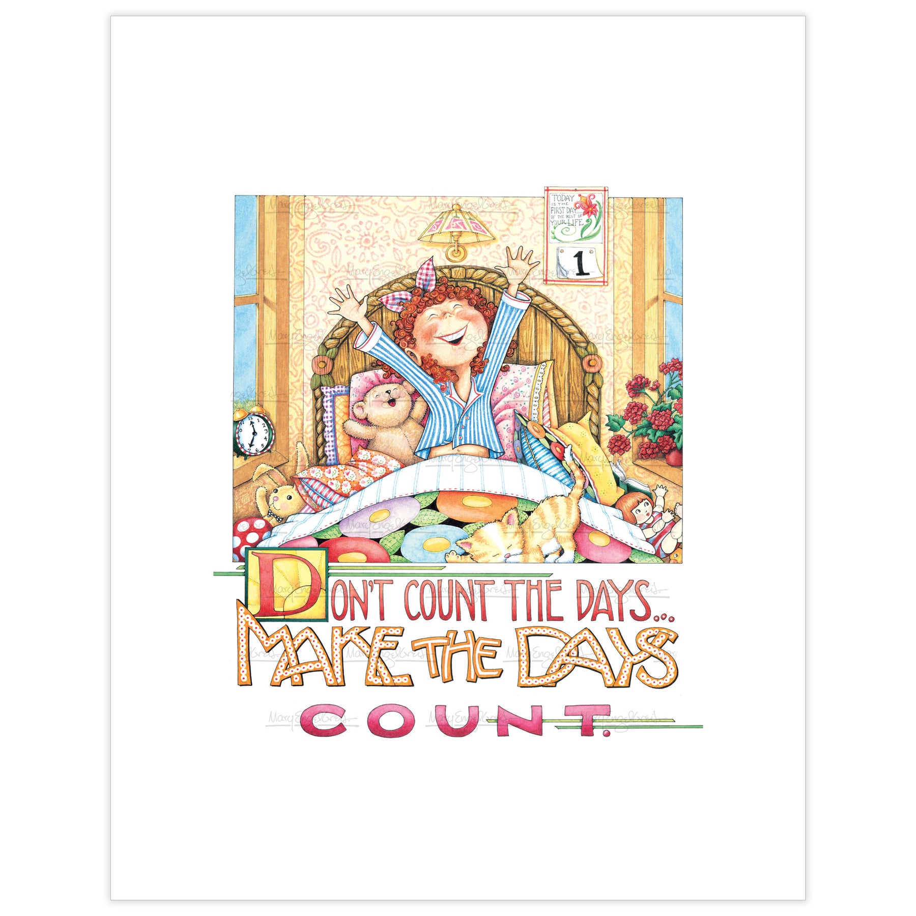 Make the Days Count Fine Art Print