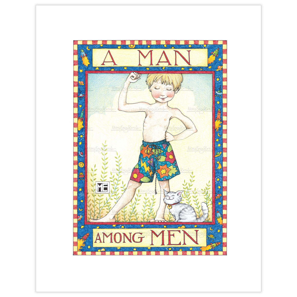 Man Among Men Fine Art Print