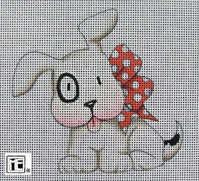 Needlepoint Canvas: Bullseye Dog