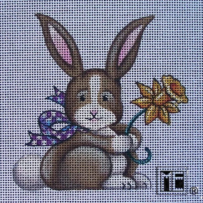 Needlepoint Canvas: Cutie Bunny