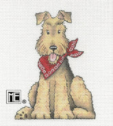 Needlepoint Canvas: Maddie Lou the Dog