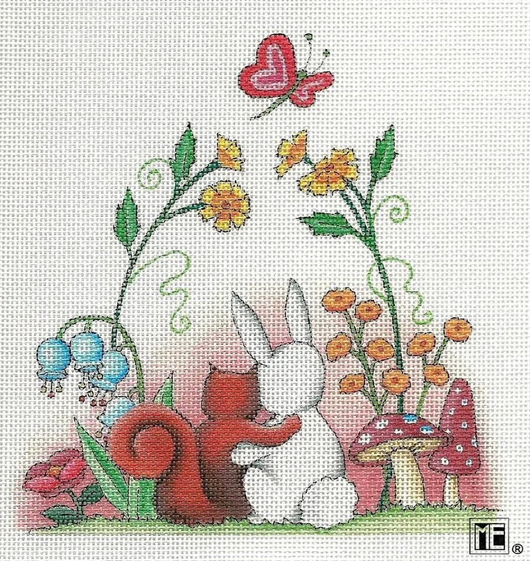 Needlepoint Canvas: Love & Let Love | Mary Engelbreit Store