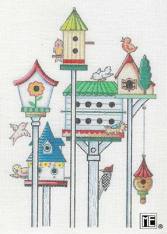 Needlepoint Canvas: For the Birds