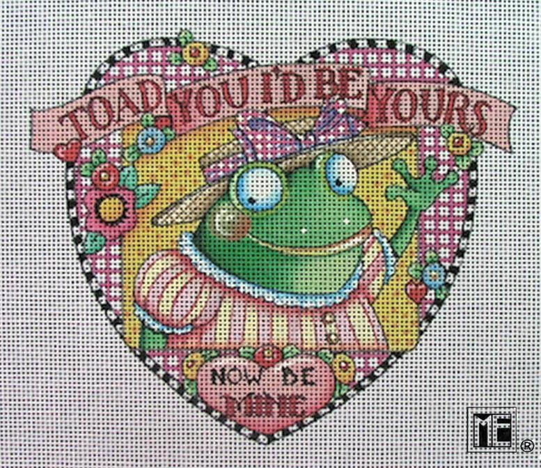 Needlepoint Canvas: Toad You