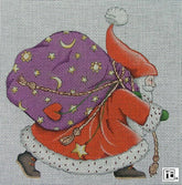 Needlepoint Canvas: Believe Santa