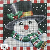 Needlepoint Canvas: Snowman