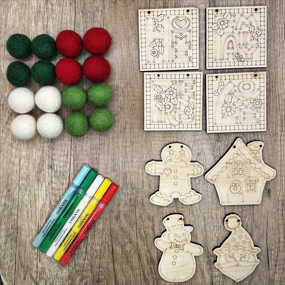 Home For The Holidays Craft Garland Kit