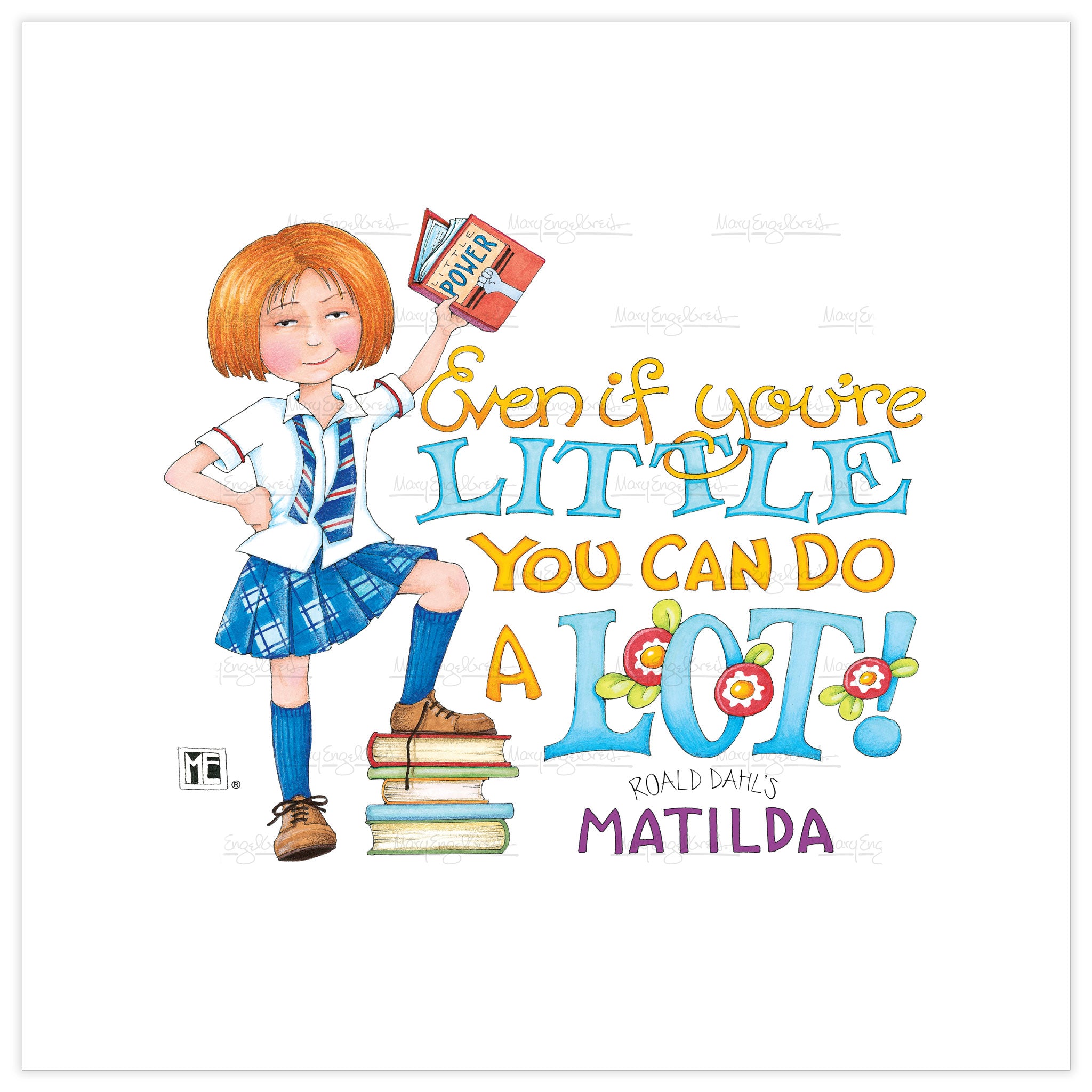 Matilda Little Can Do A Lot Fine Art Print