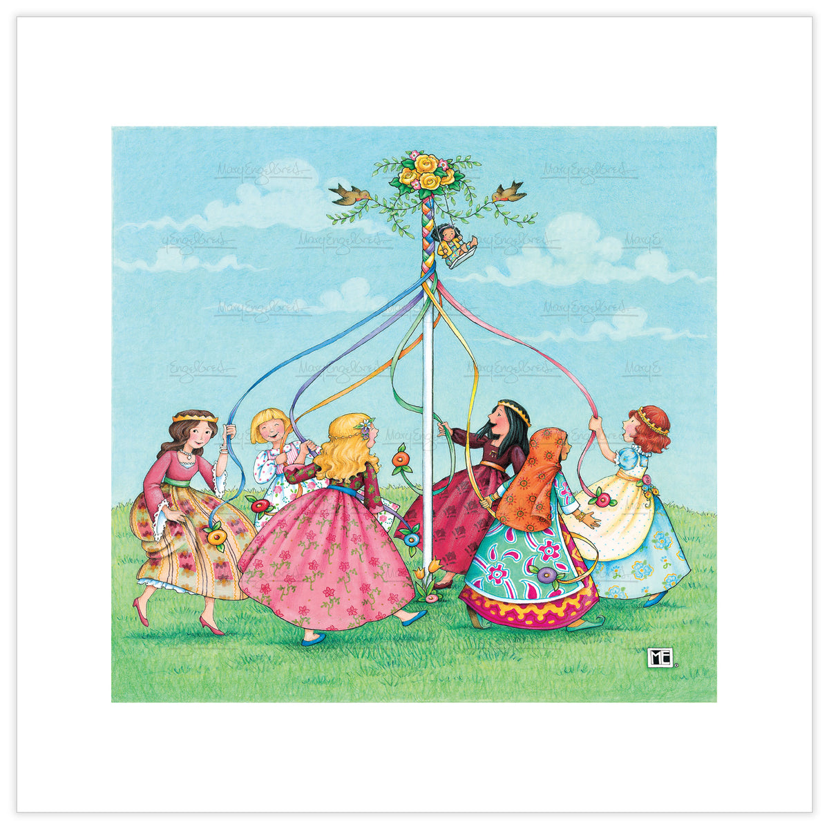 Maypole Fine Art Print