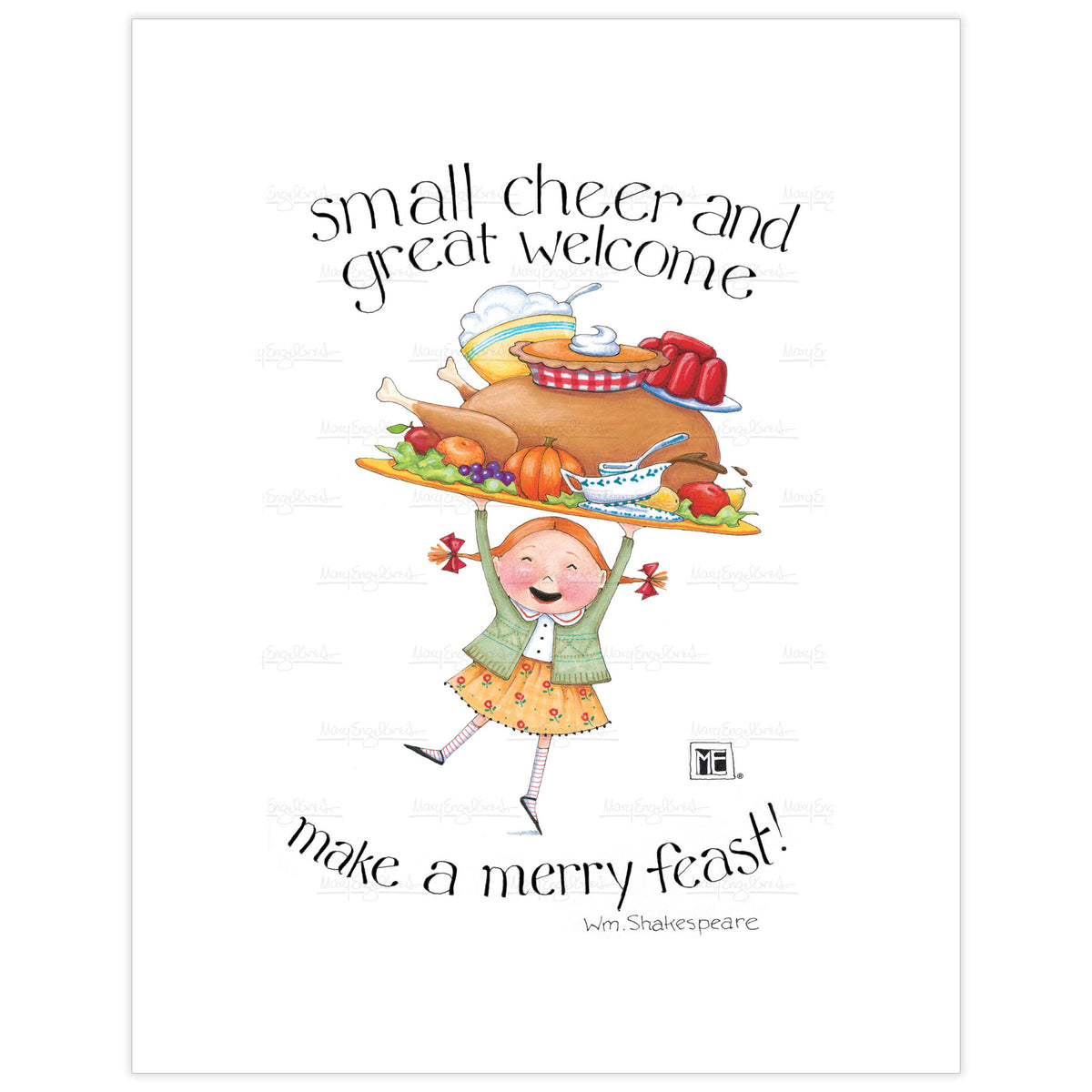 Merry Feast Fine Art Print