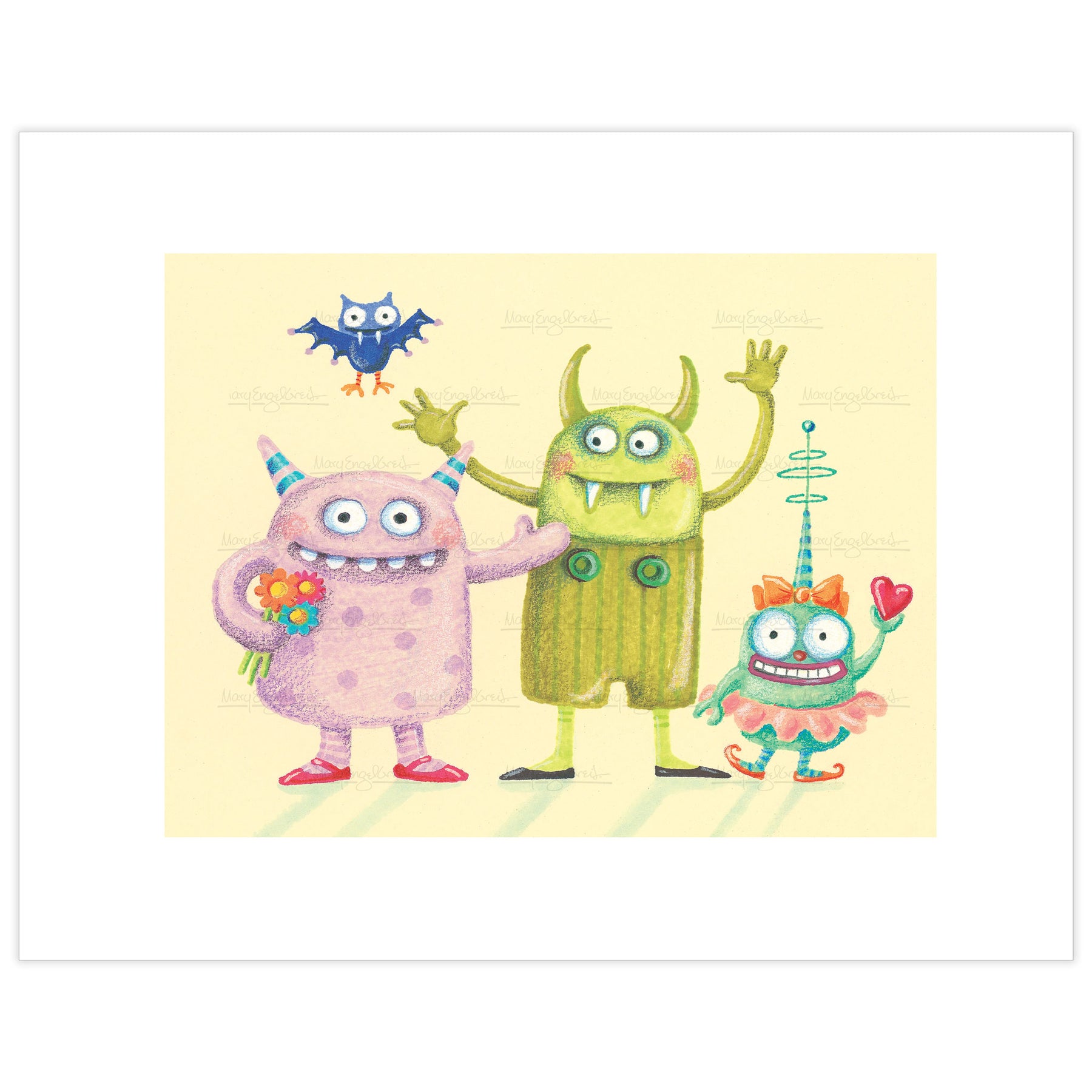 Monsters and Aliens Fine Art Print