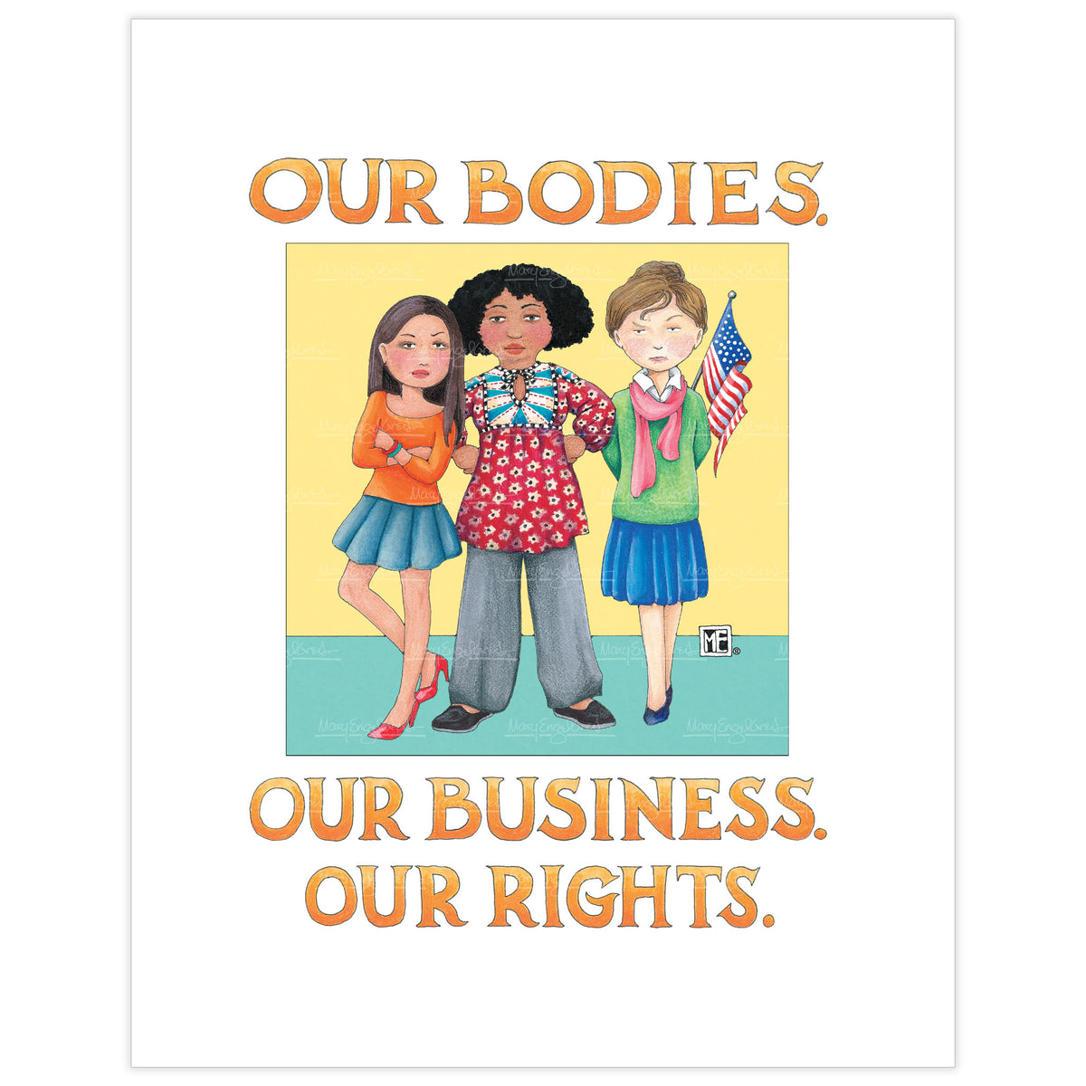 Our Rights Fine Art Print – Mary Engelbreit