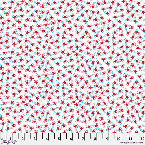 Stars, Stripes & Squiggles Fabric