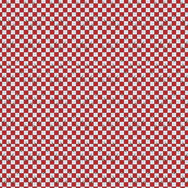 Bees at a Picnic Fabric