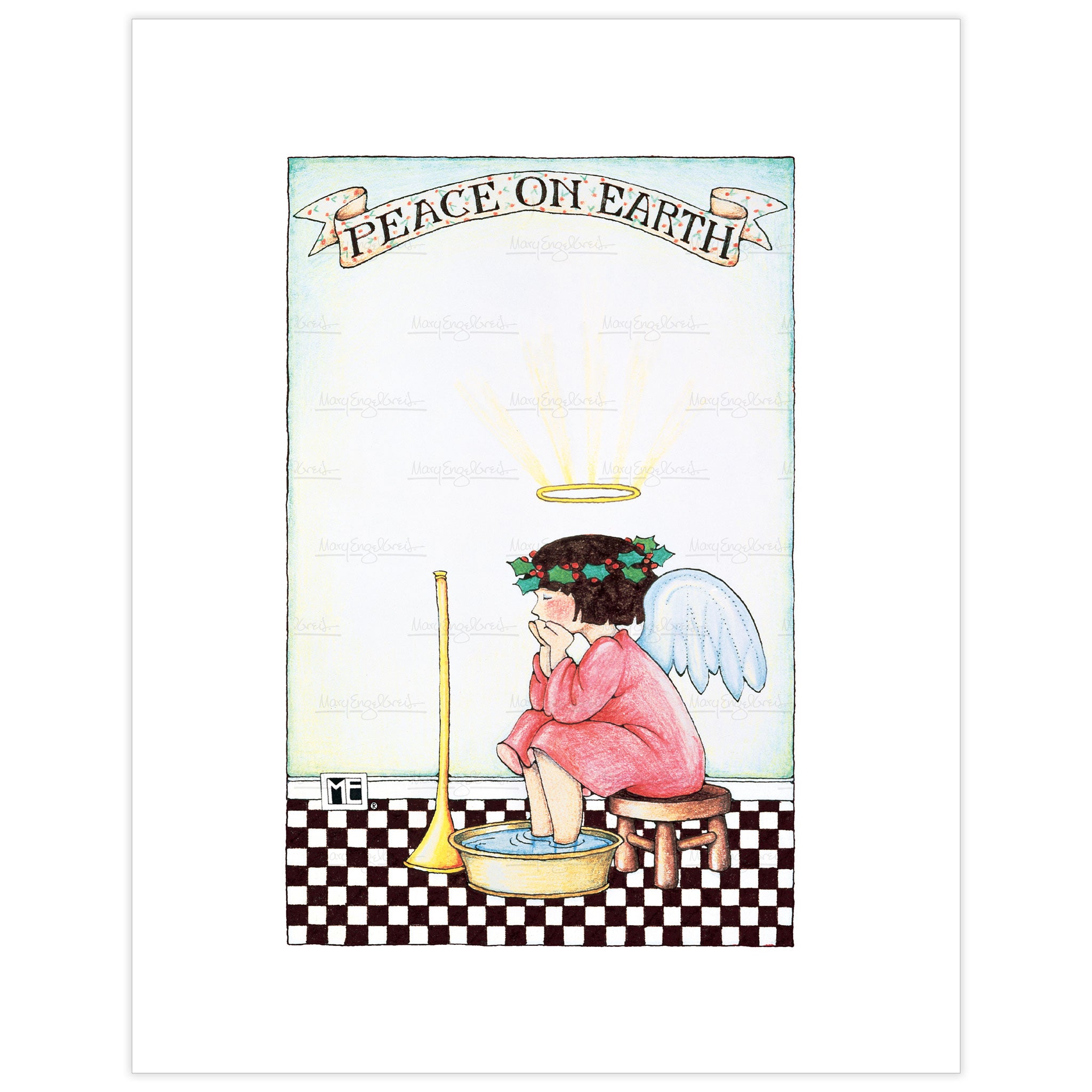 Peace Angel Fine Art Print