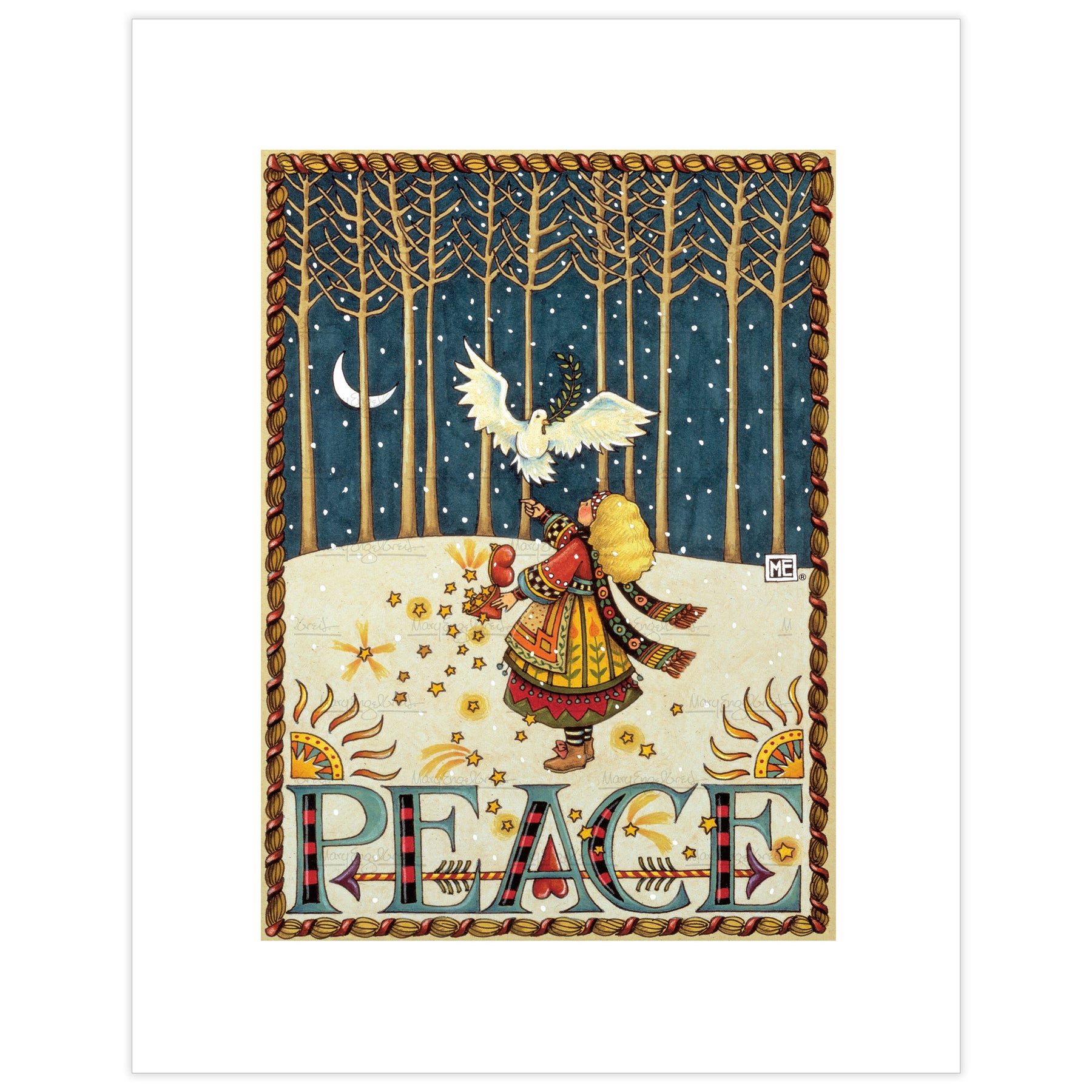 Peace Dove Fine Art Print