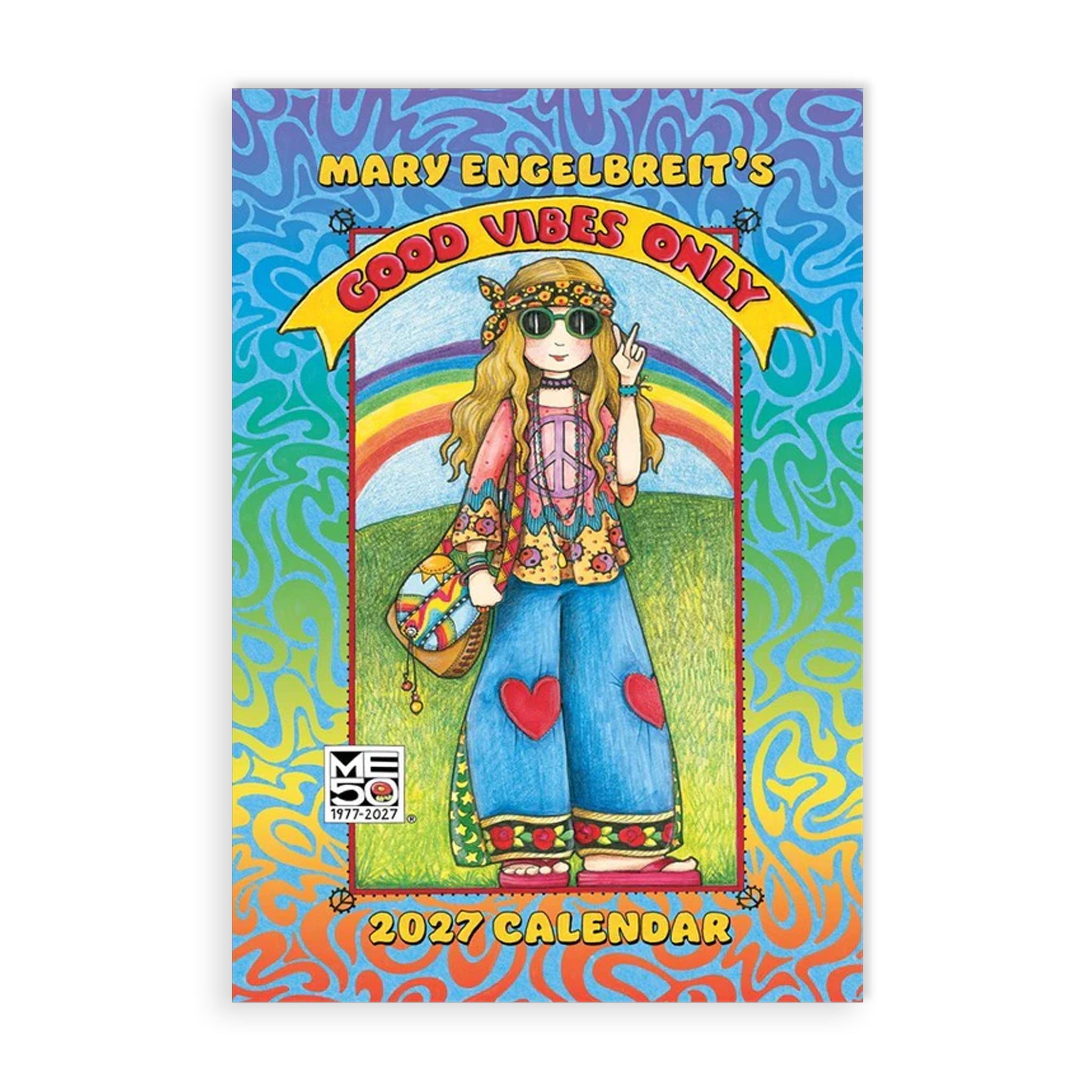 2027 Good Vibes Only Monthly Pocket Planner