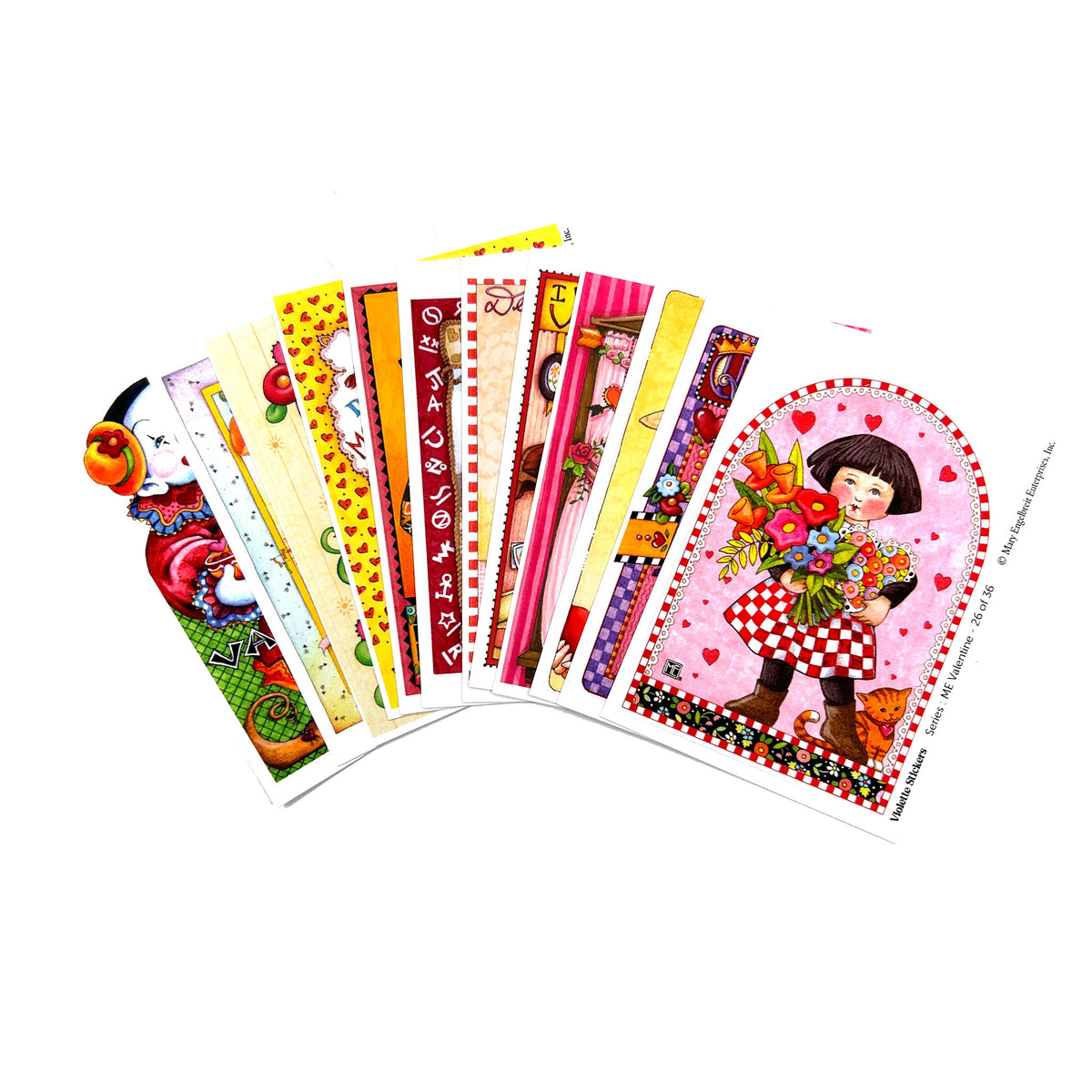 Queen of Hearts Sticker Tin