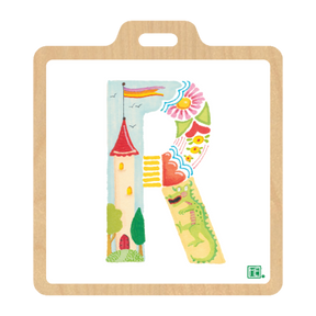 Alphabet Garden Luggage Tag Collection