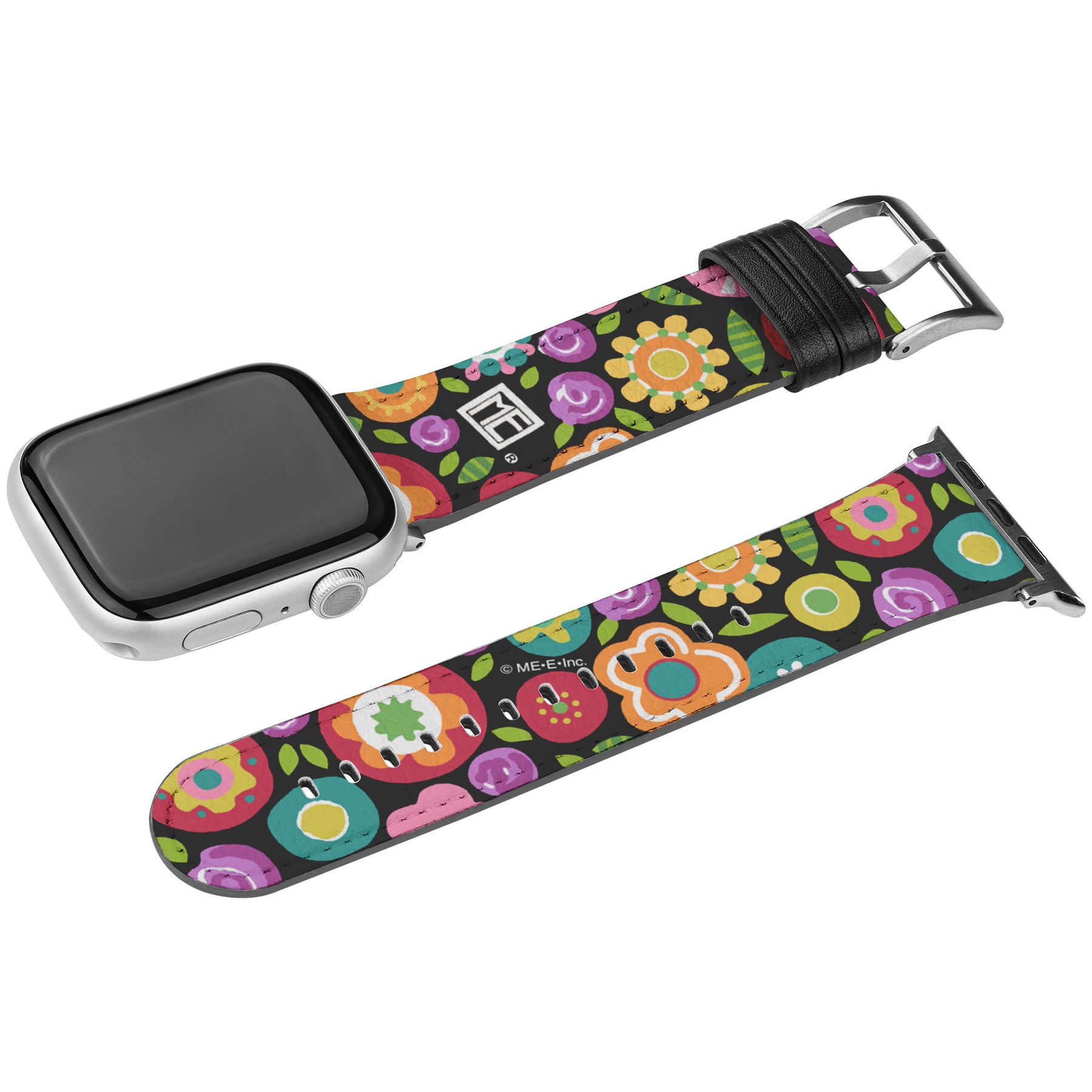 Rainbow Floral Apple iWatch Band