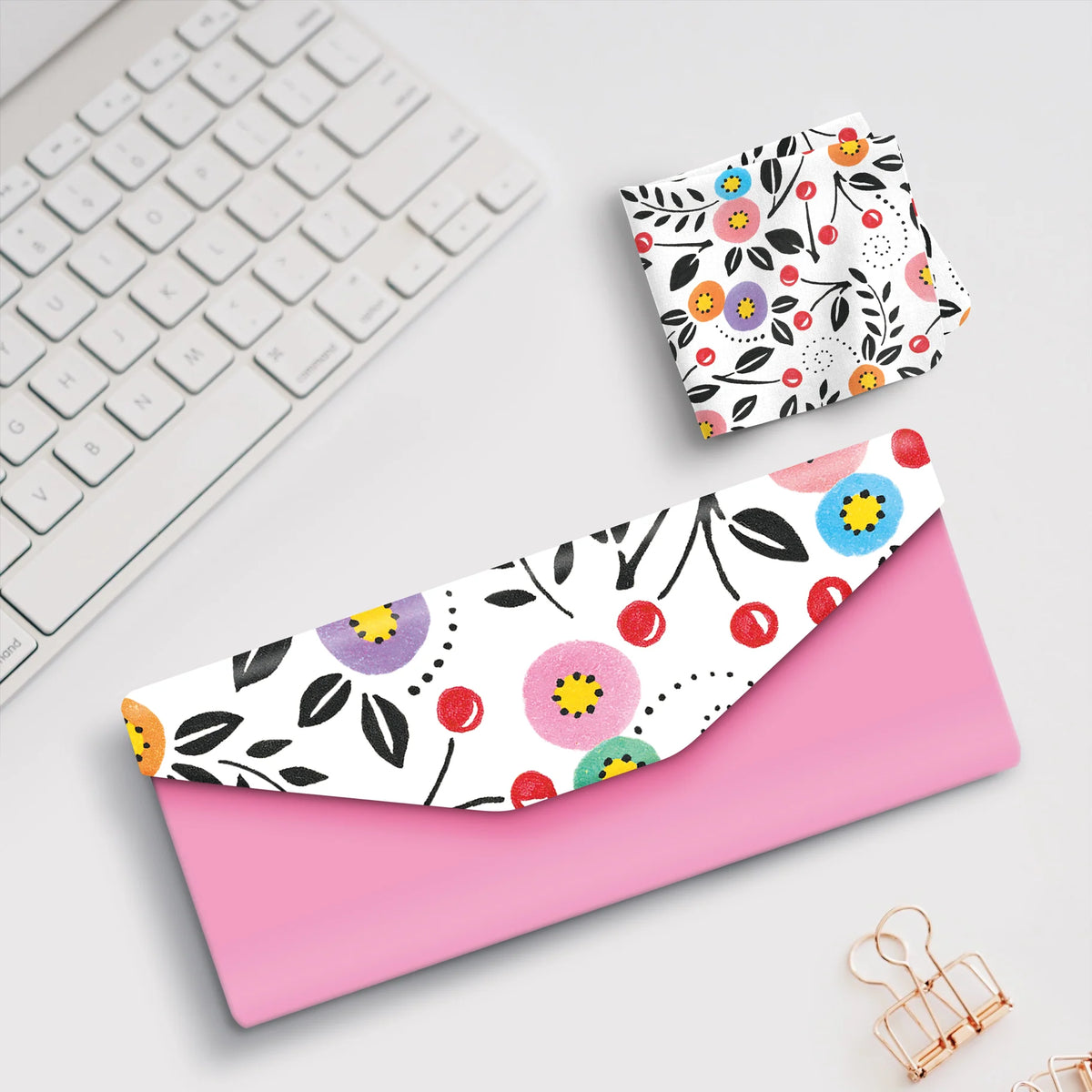 Cherry Toss Eyeglass Case