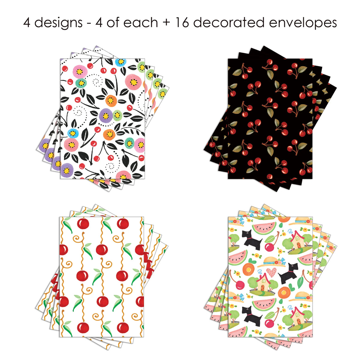 Cherries Favorites Notecard Boxed Set