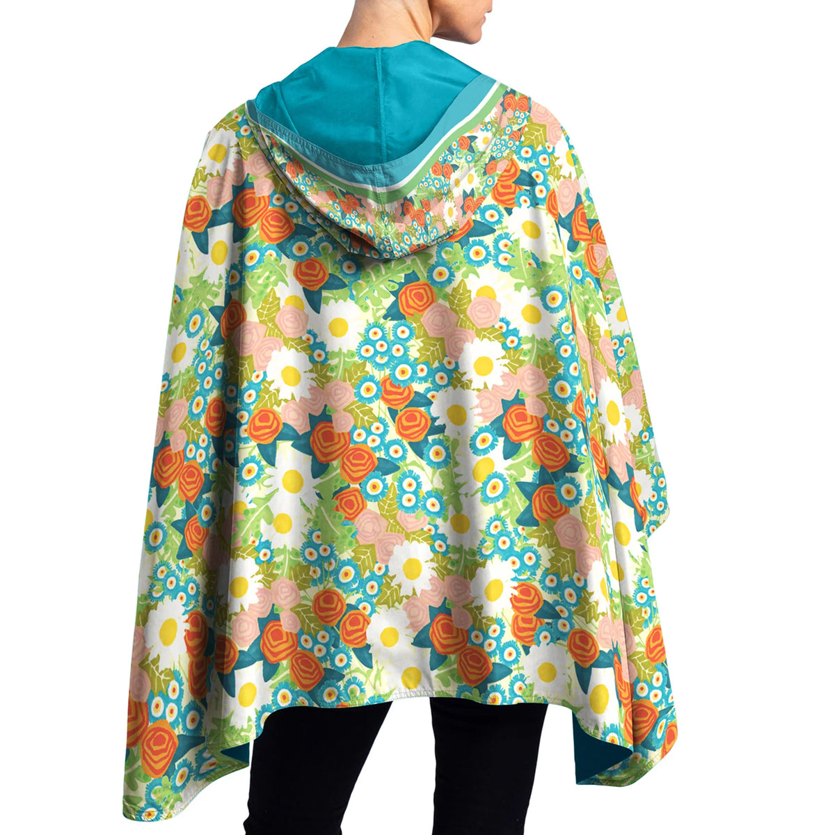 Vintage Calico Rain Cape