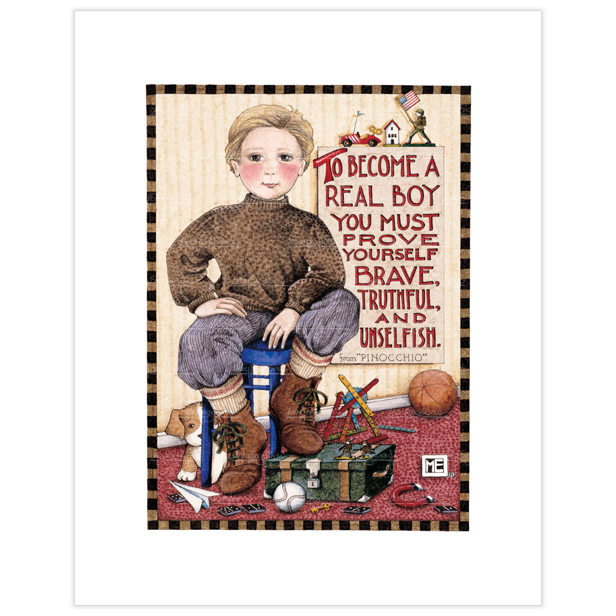 Real Boy Fine Art Print