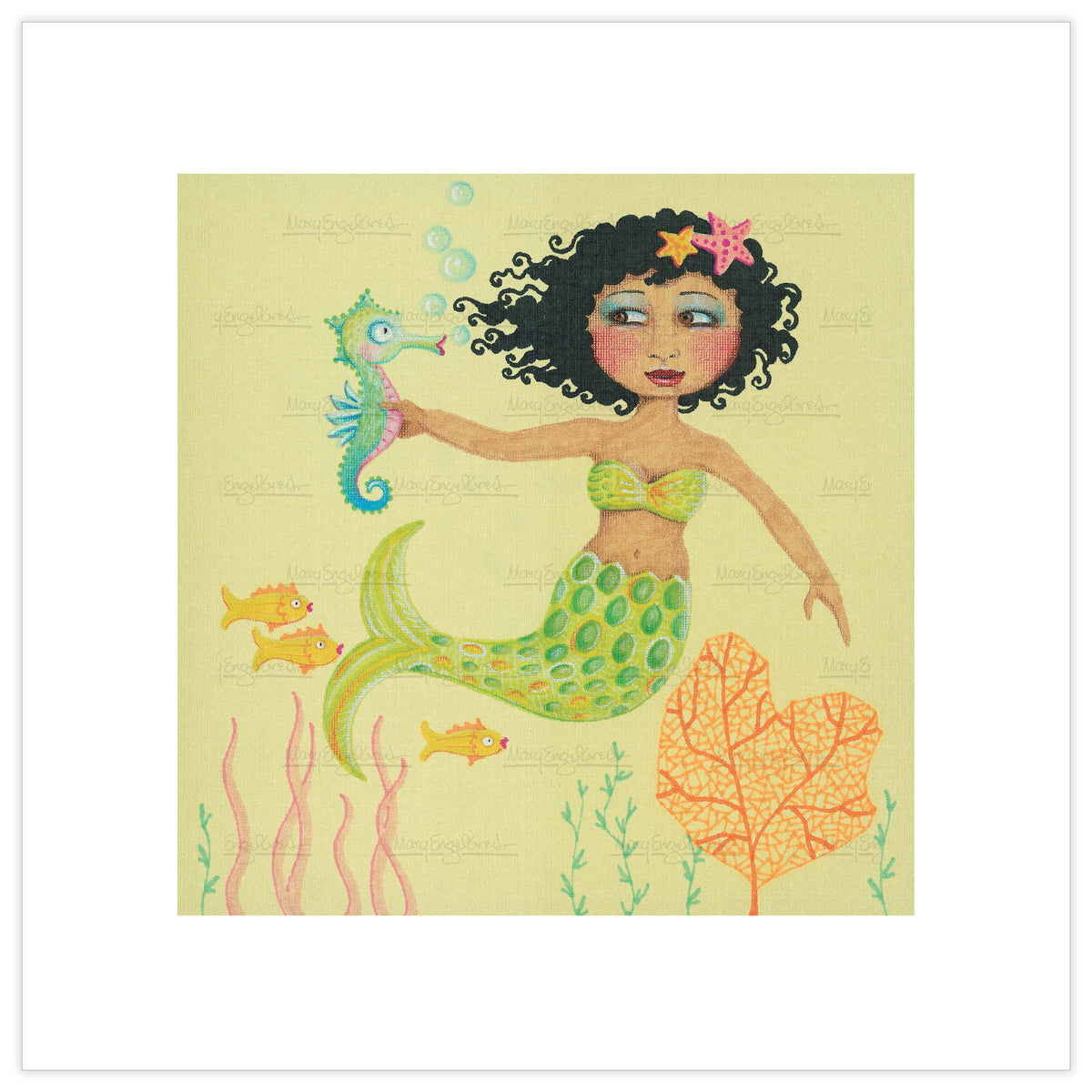 Simply Mermaid Fine Art Print