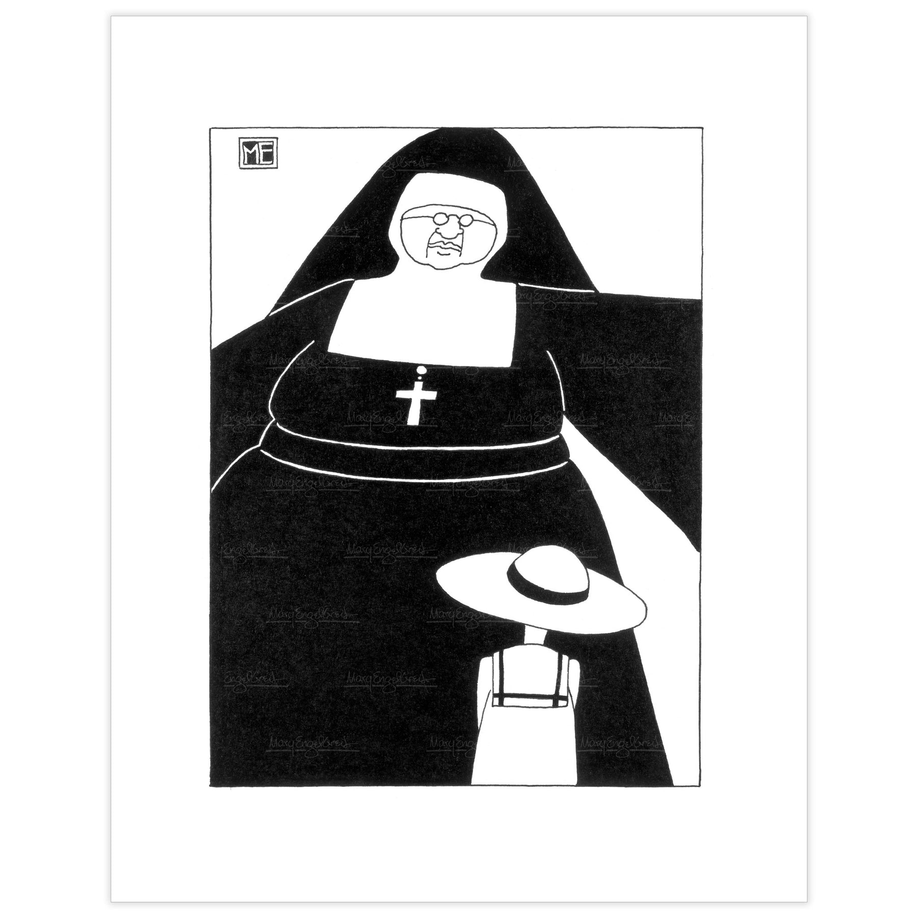 The Nun Fine Art Print