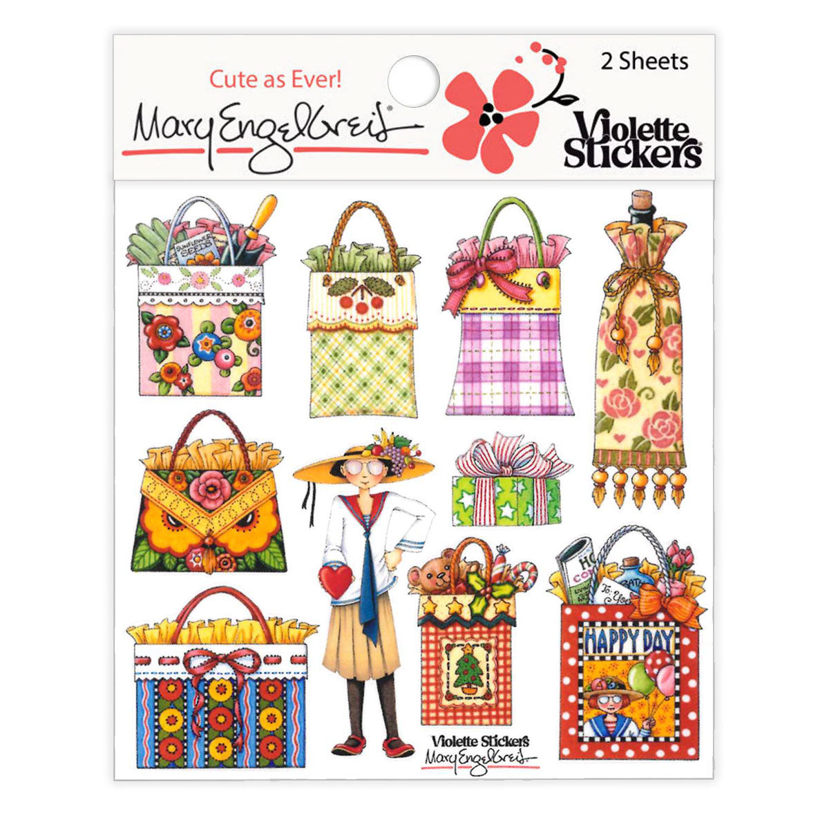 Mary's Gift Bags Sticker Sheet
