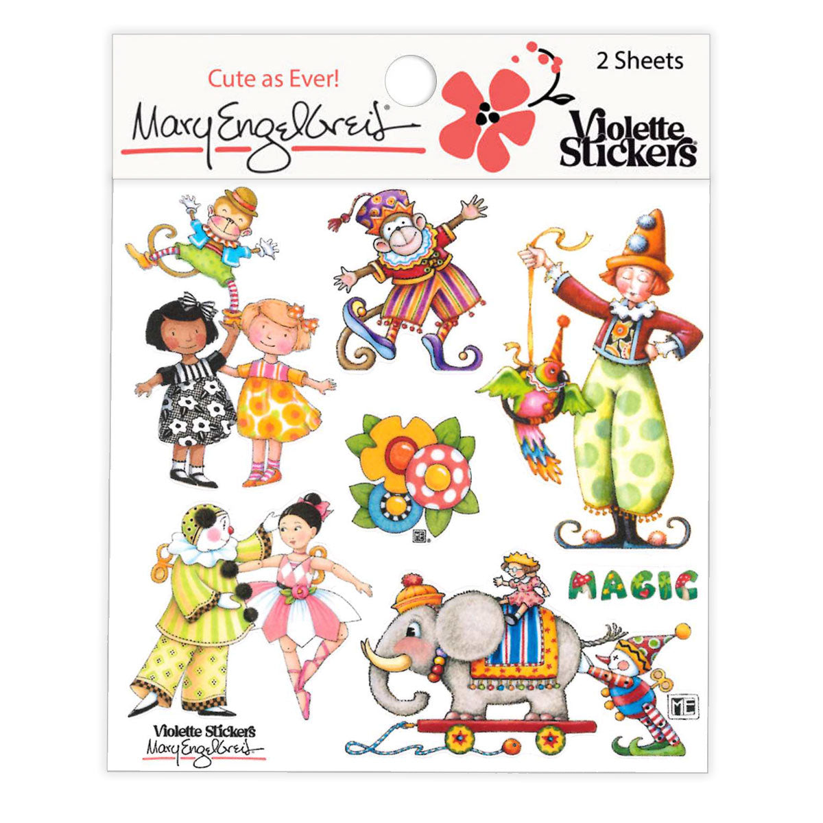 Mary's Magic Sticker Sheet