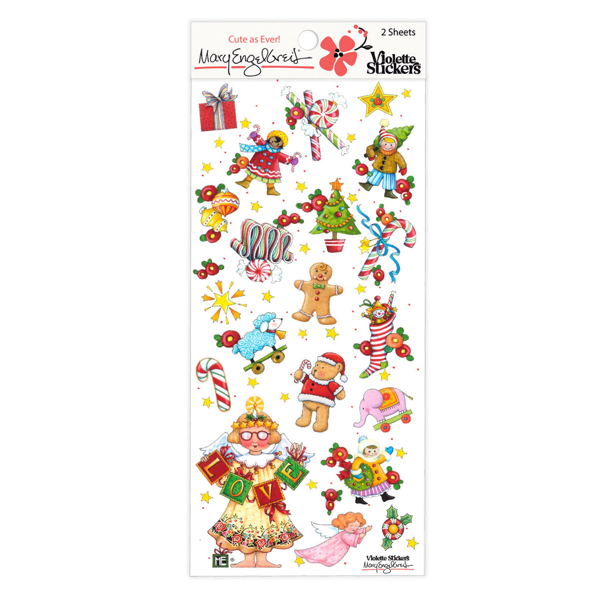 Mary's Christmas Love Sticker Sheet