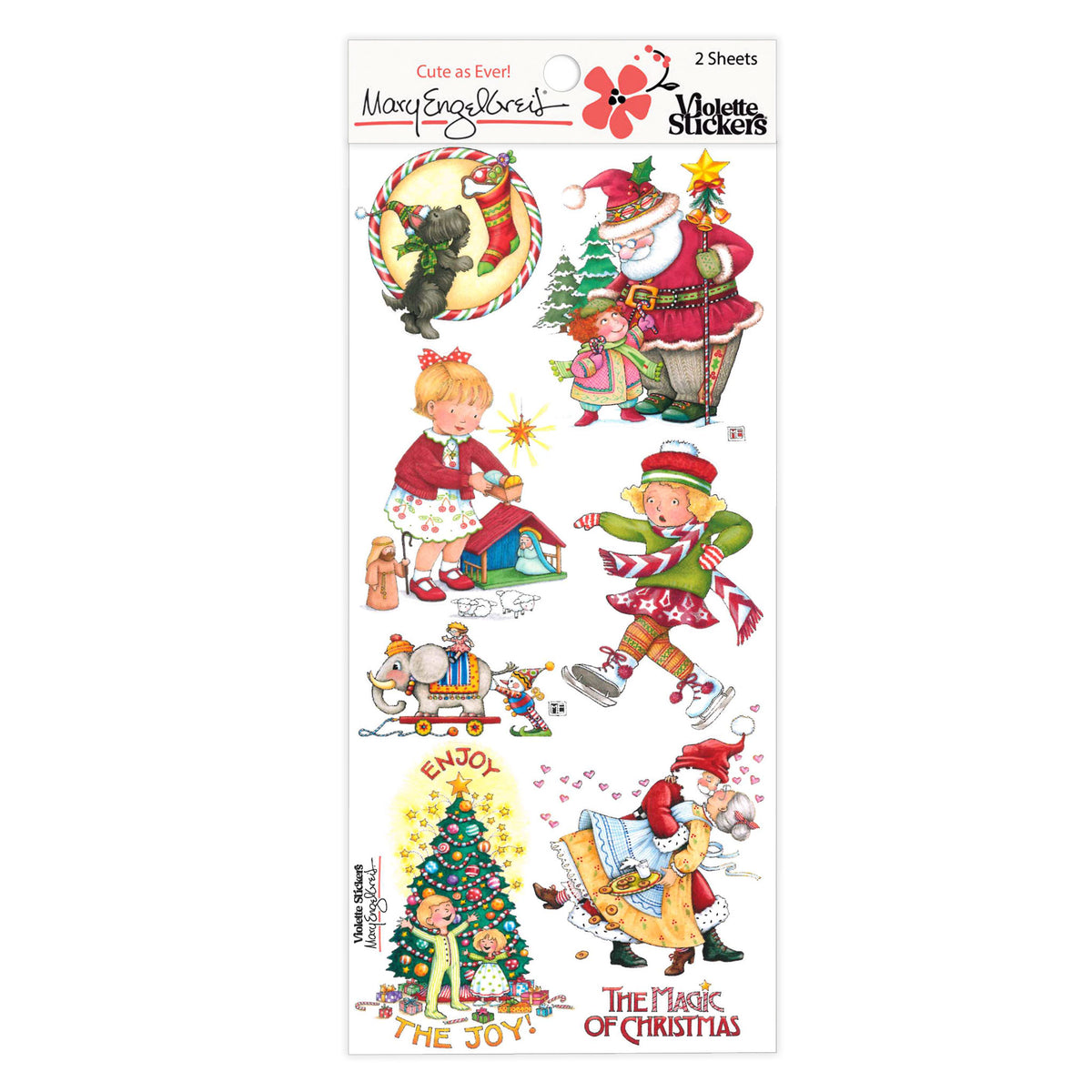 Mary's Magic of Christmas Sticker Sheet