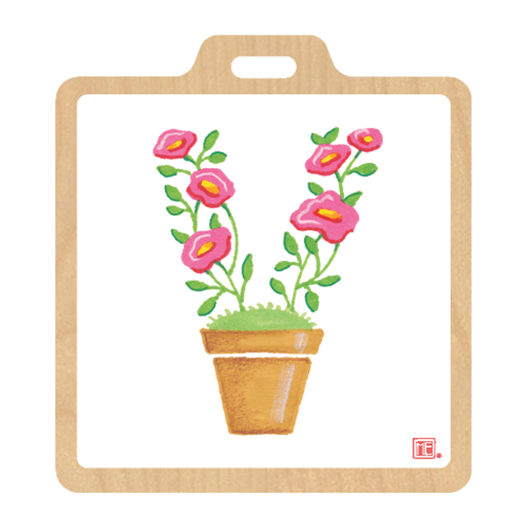 Alphabet Garden Luggage Tag Collection