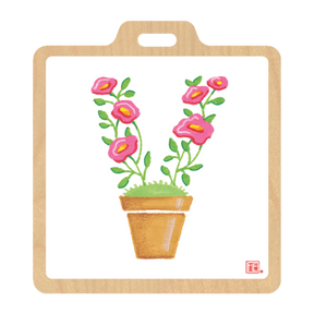 Alphabet Garden Luggage Tag Collection