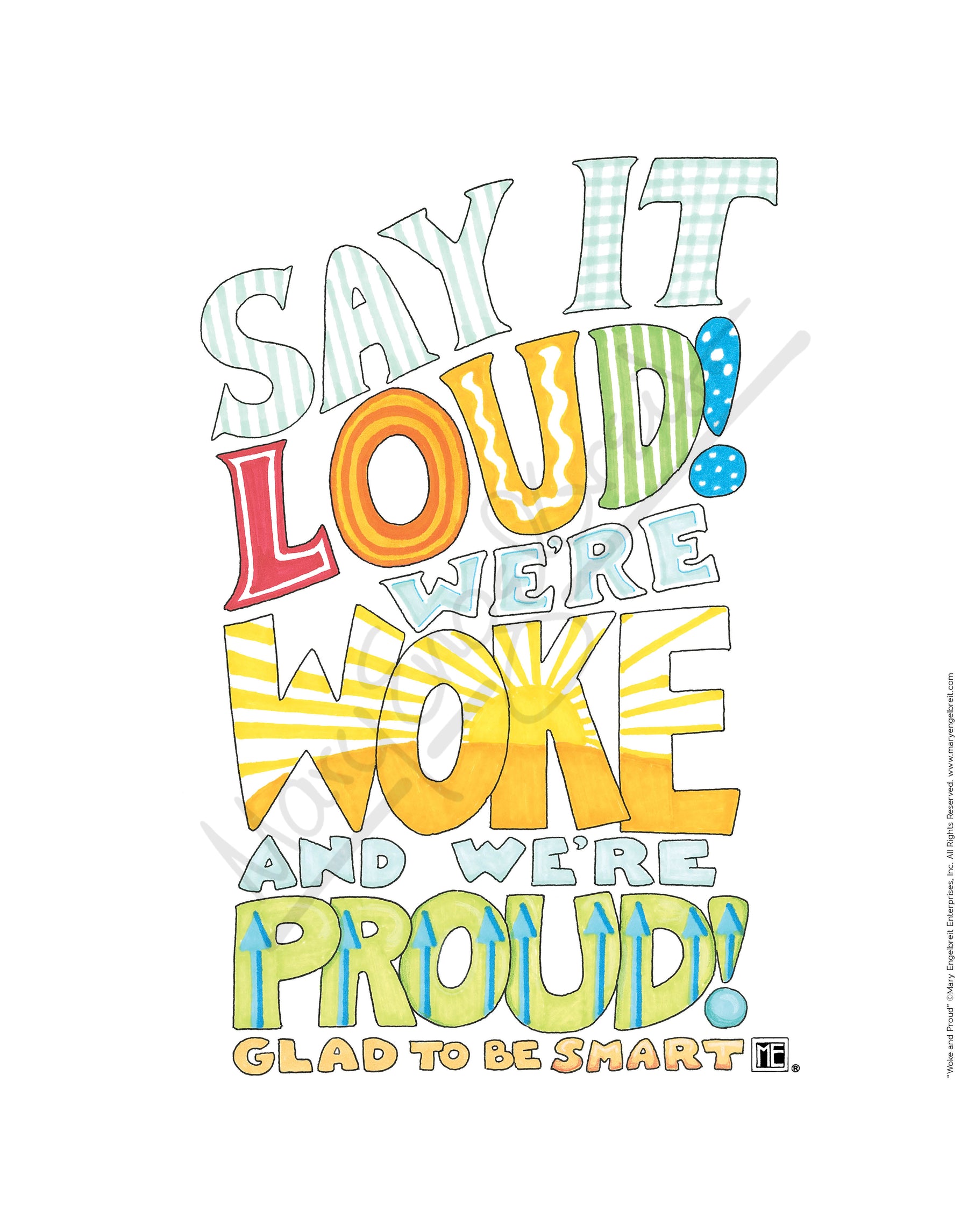 Woke and Proud Fine Art Print