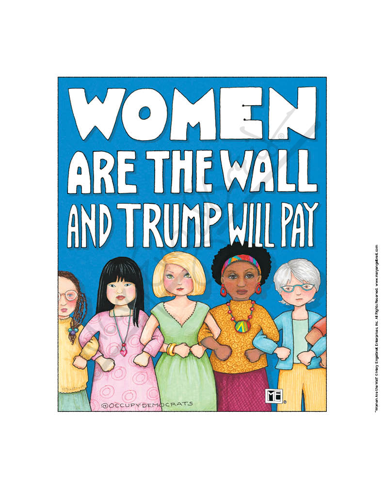 Women Are the Wall Fine Art Print