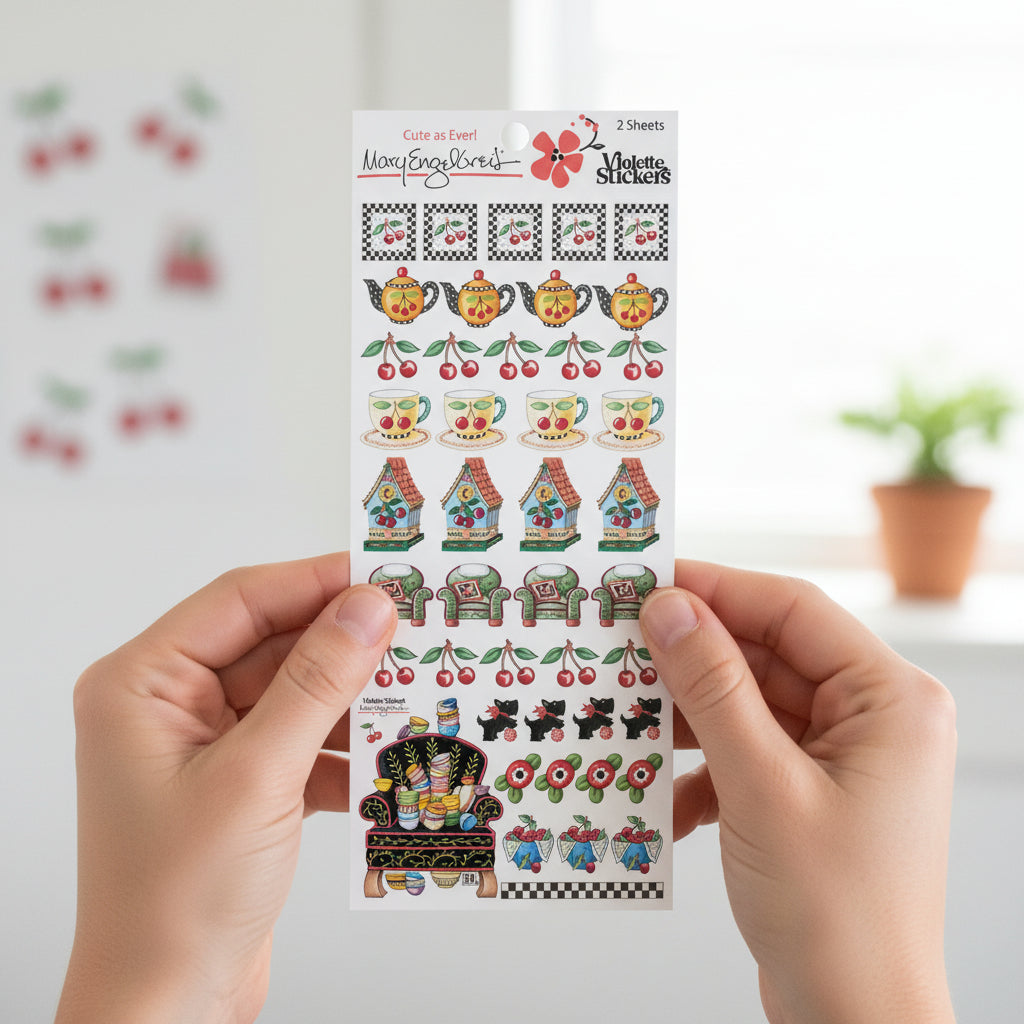 Mary's Armchair Sticker Sheet
