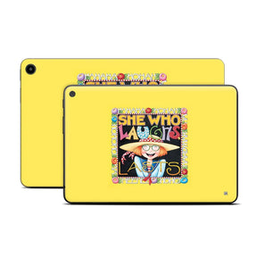 She Who Laughs Tablet Skin