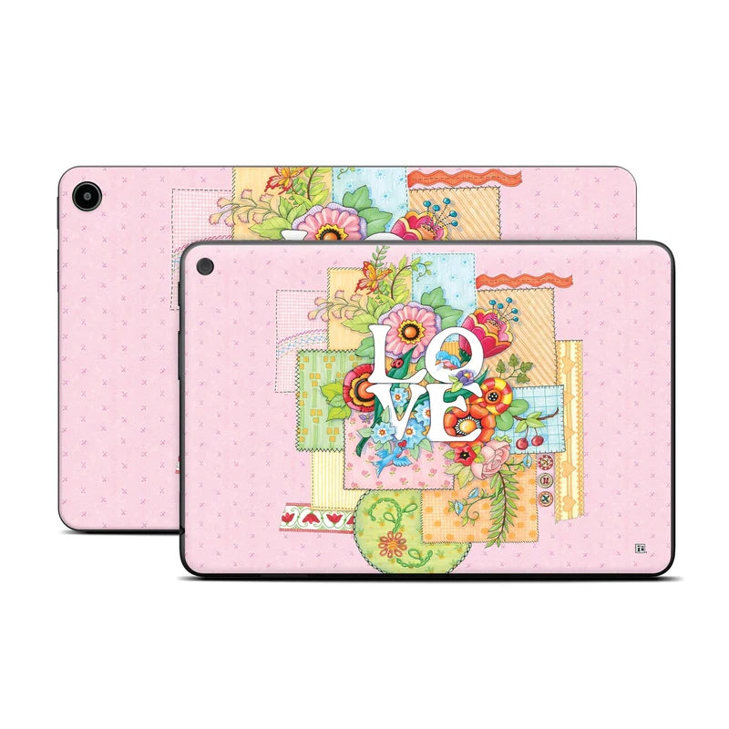 Love and Stitches Tablet Skin